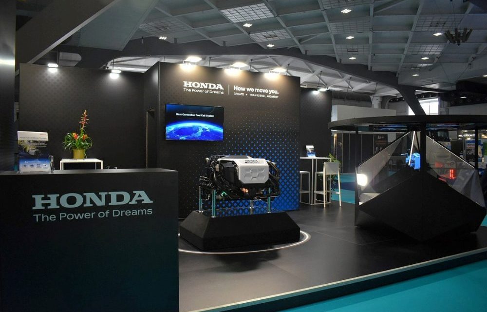 HONDA showcases next generation fuel cell system prototype at 2023 European Hydrogen Week