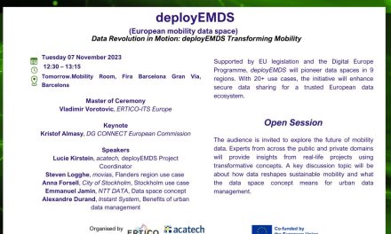 deployEMDS (European mobility data space) kicks off in Barcelona, 07/11