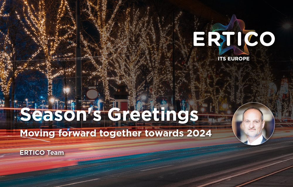 ERTICO’s 2023 Retrospective: End-Year Message by ERTICO Chairman