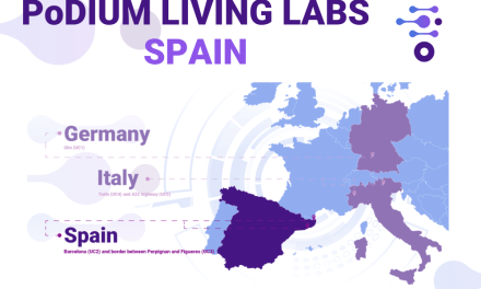 PoDIUM’s Living Lab in Spain demonstrates CCAM safety with traffic management