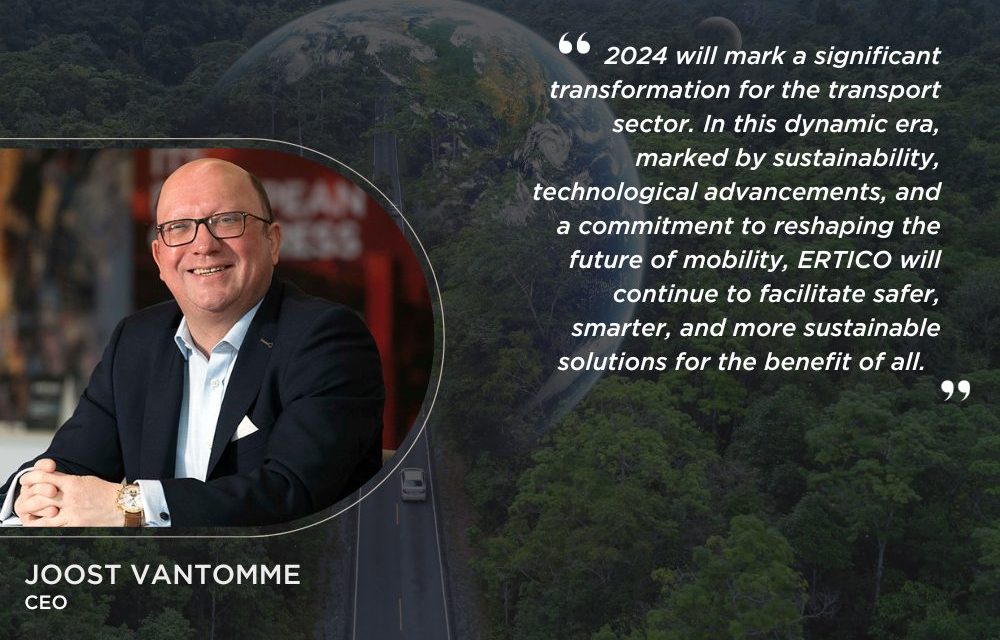ERTICO CEO Joost Vantomme welcomes the new year 2024