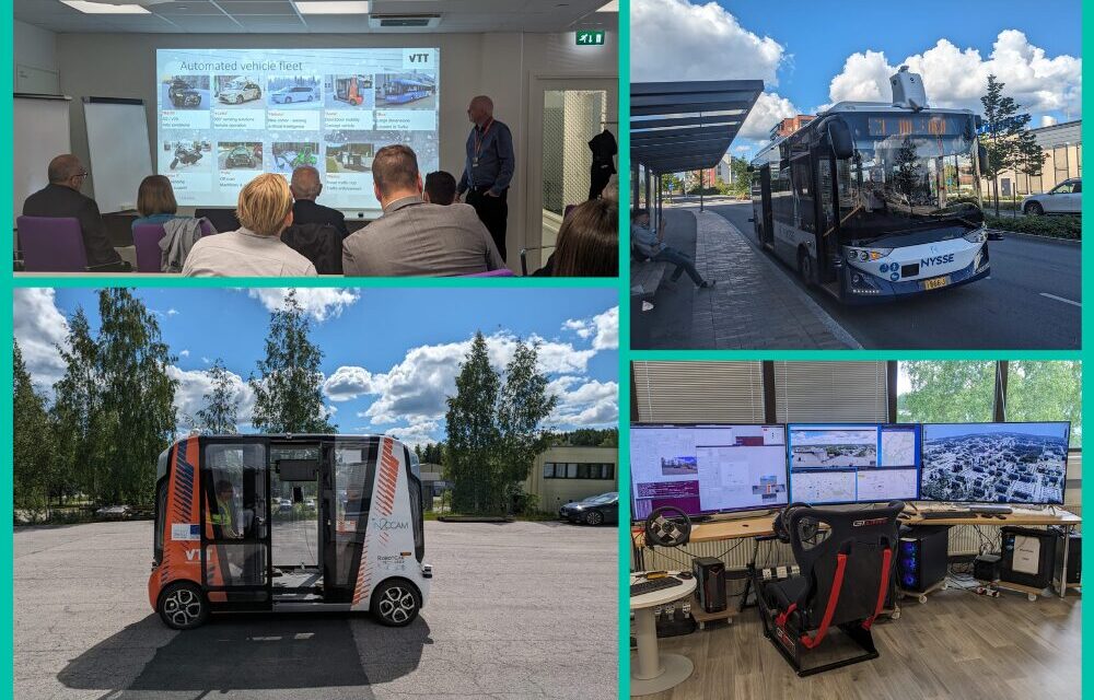 IN2CCAM Awareness Event: On a ride through Tampere’s future of transportation