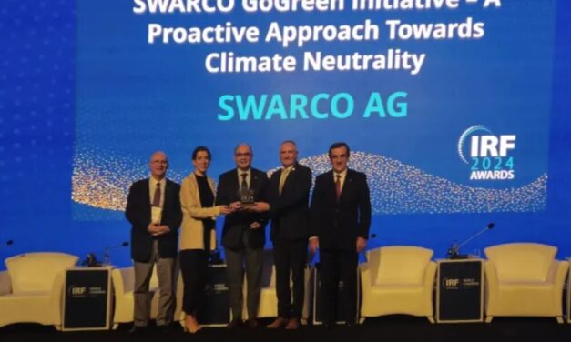 IRF Award for SWARCO’s GoGreen Initiative