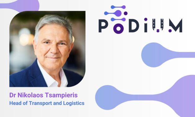 Paving the way for connected and automated mobility: Insights from Dr Nikolaos Tsampieris on PoDIUM