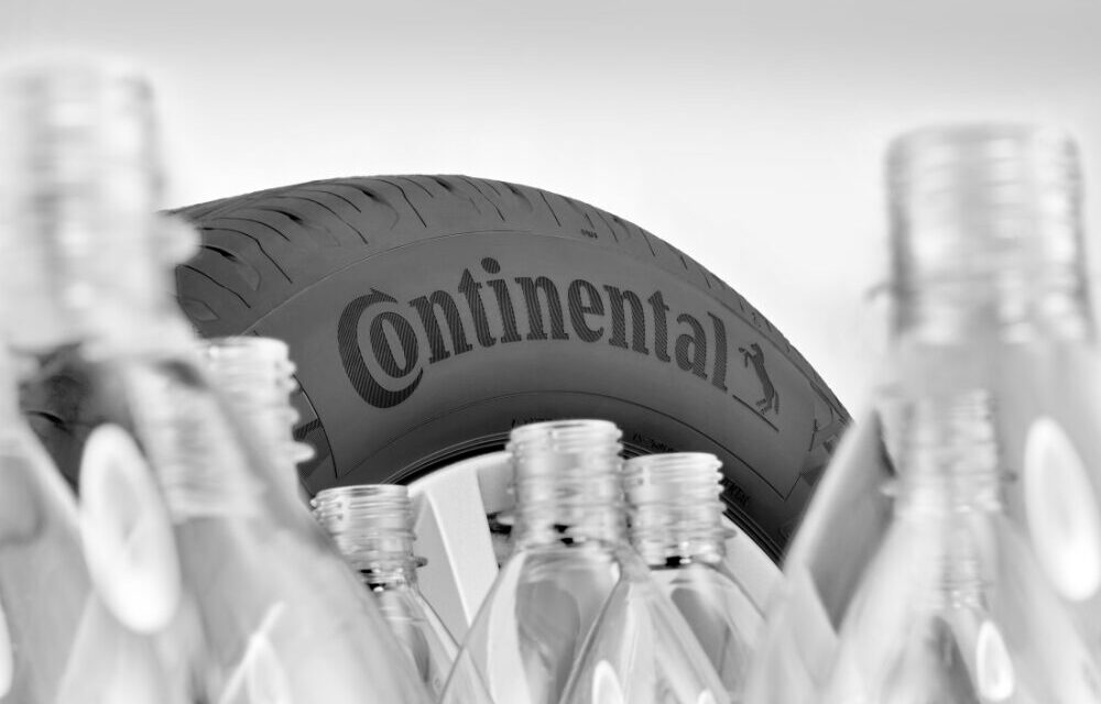 Continental increases recycled materials in its tyres