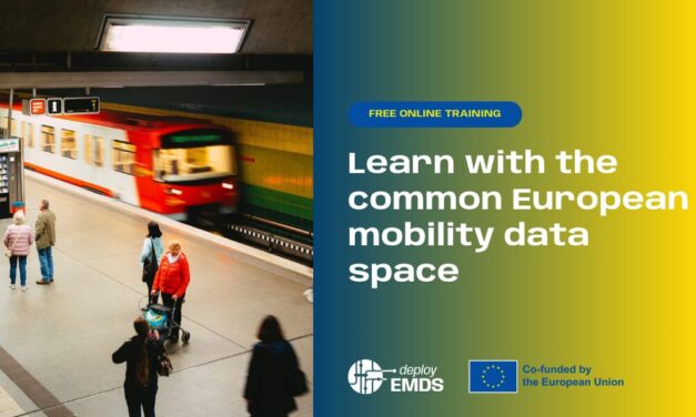 The “Learn with the common European mobility data space” training programme by deployEMDS is open for registrations again