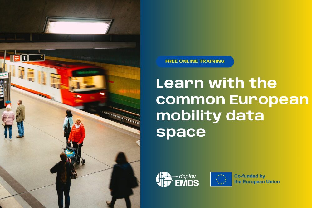 The "Learn with the common European mobility data space" training ...