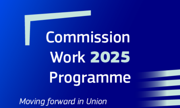 European Commission releases 2025 Work Programme 