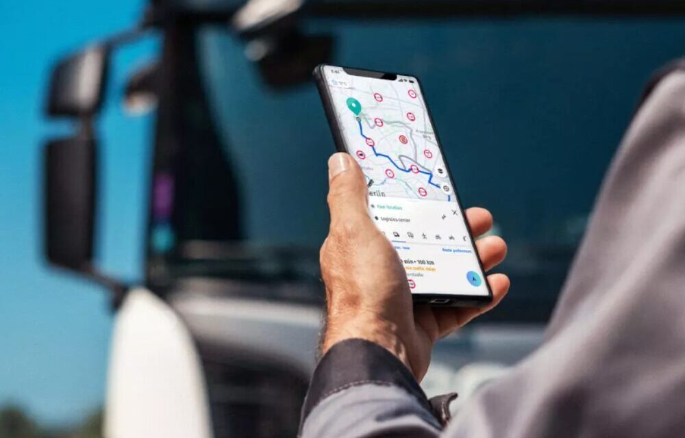 HERE Technologies unveils HERE WeGo Pro: a truck navigation app for safer fleet operations