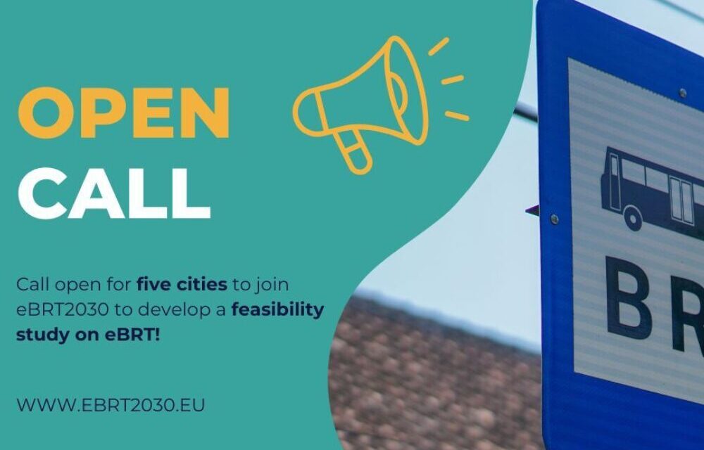 Open Call for cities: Join the Future of Urban Mobility with eBRT2030