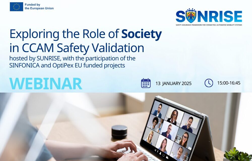 Empowering Society in Mobility Safety Validation: Highlights from the CCAM SUNRISE Workshop