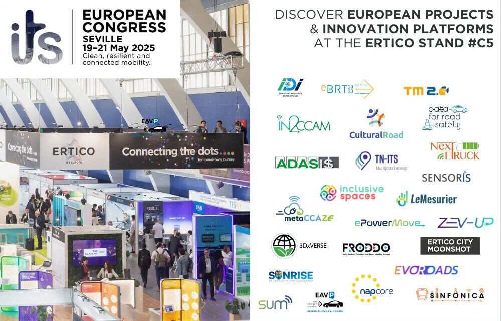 A showcase of Innovative Projects & Platforms at the ERTICO Stand #C5