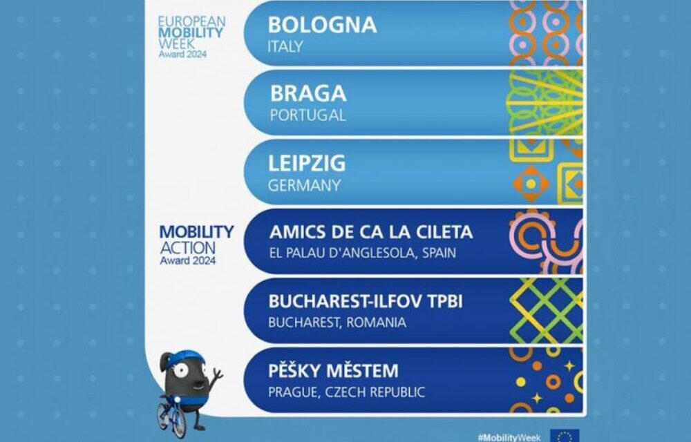 Bologna wins European Mobility Week Award for sustainable initiatives