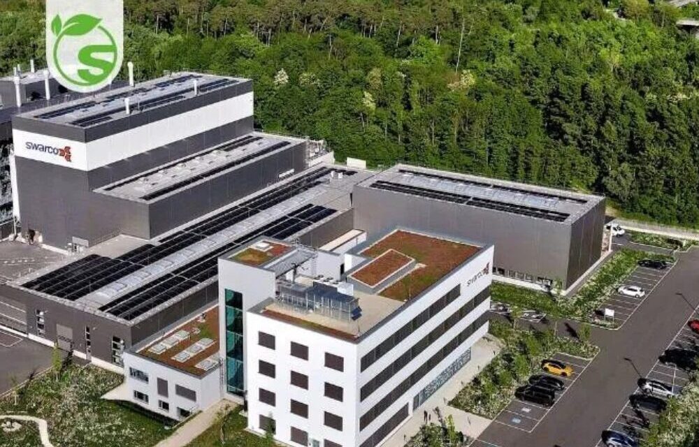 SWARCO Renewable Energy Powers Sustainable Road Marking Production
