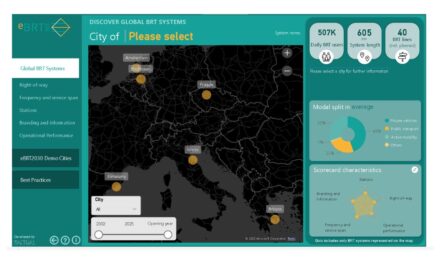 Explore the Dynamic Mapping of eBRT2030 Demo Cities