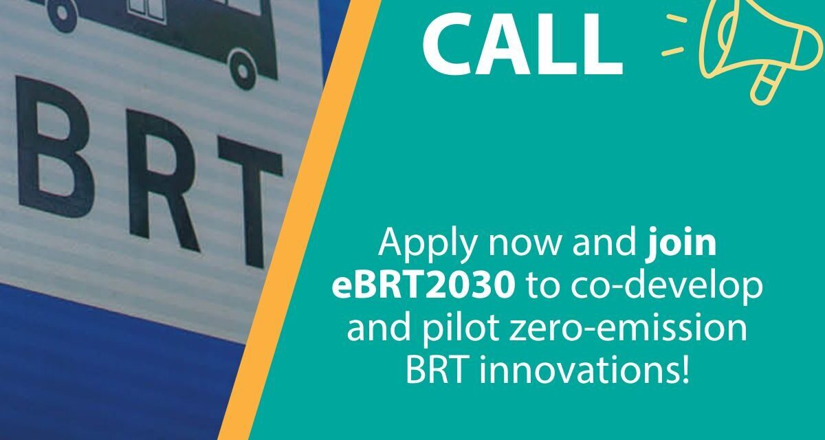 Open call: eBRT2030’s International Demonstration Cluster